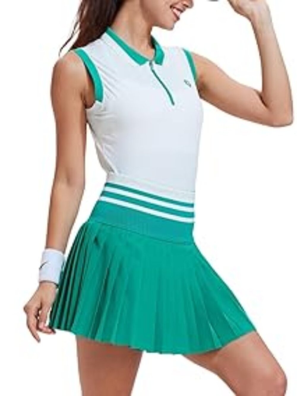 Tennis Skirt Sets Golf  Two Piece Skirt Set Women medium new  Airfree Sports